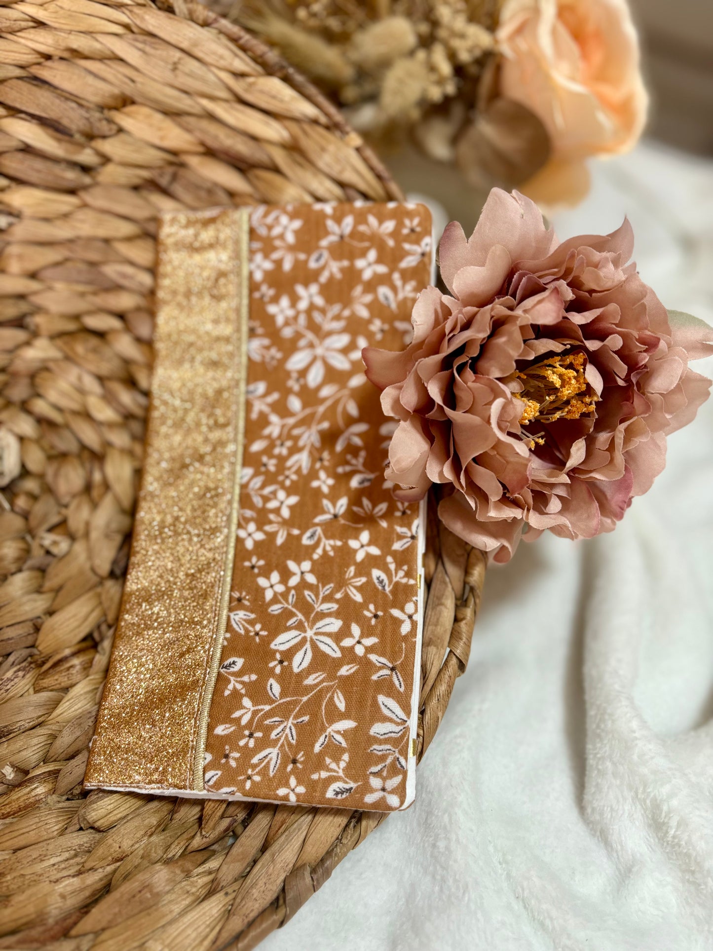 Livret de Famille Gaze de coton automne