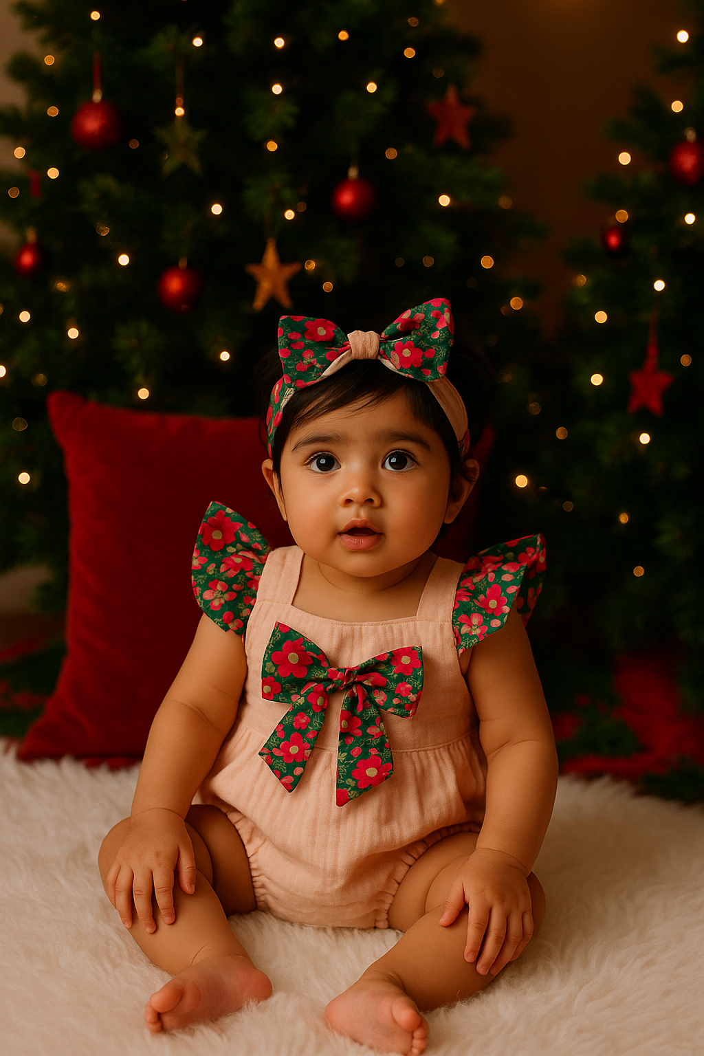 ÉDITION LIMITÉE - Barboteuse Liberty Fuchsia / gaze de coton irisée -  EN COMMANDE