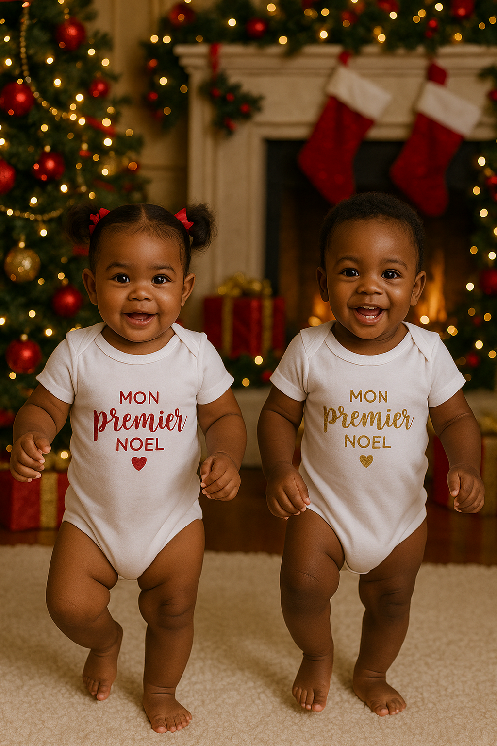 🎄 Body Bébé – “Mon Premier Noël” 🎄