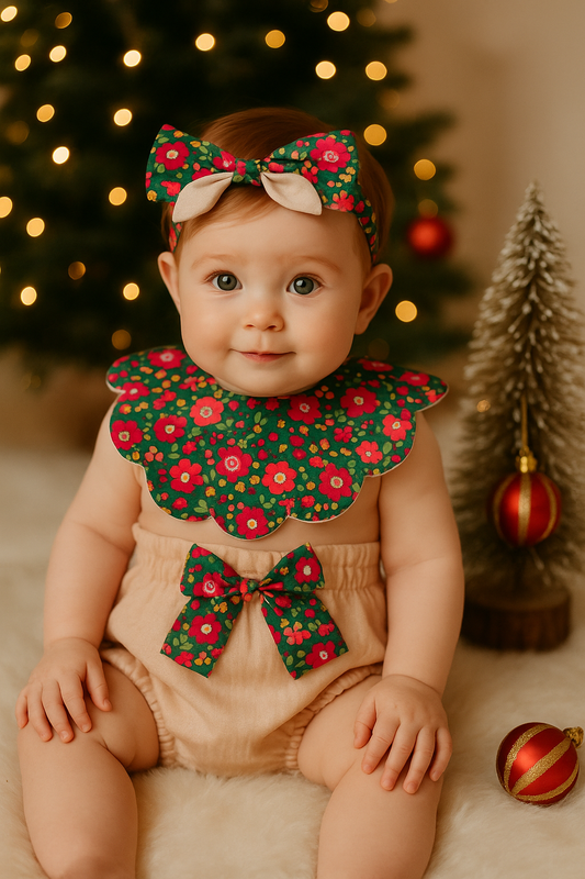 ÉDITION LIMITÉE - Ensemble Bloomer Liberty / gaze de coton -  EN COMMANDE