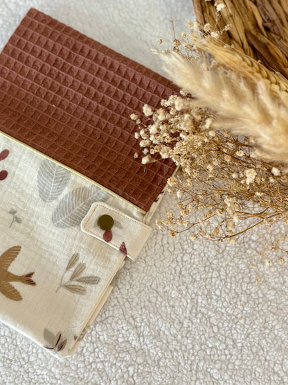 🐦✨ Protège Carnet de Santé - Motifs Oiseaux ✨🌿