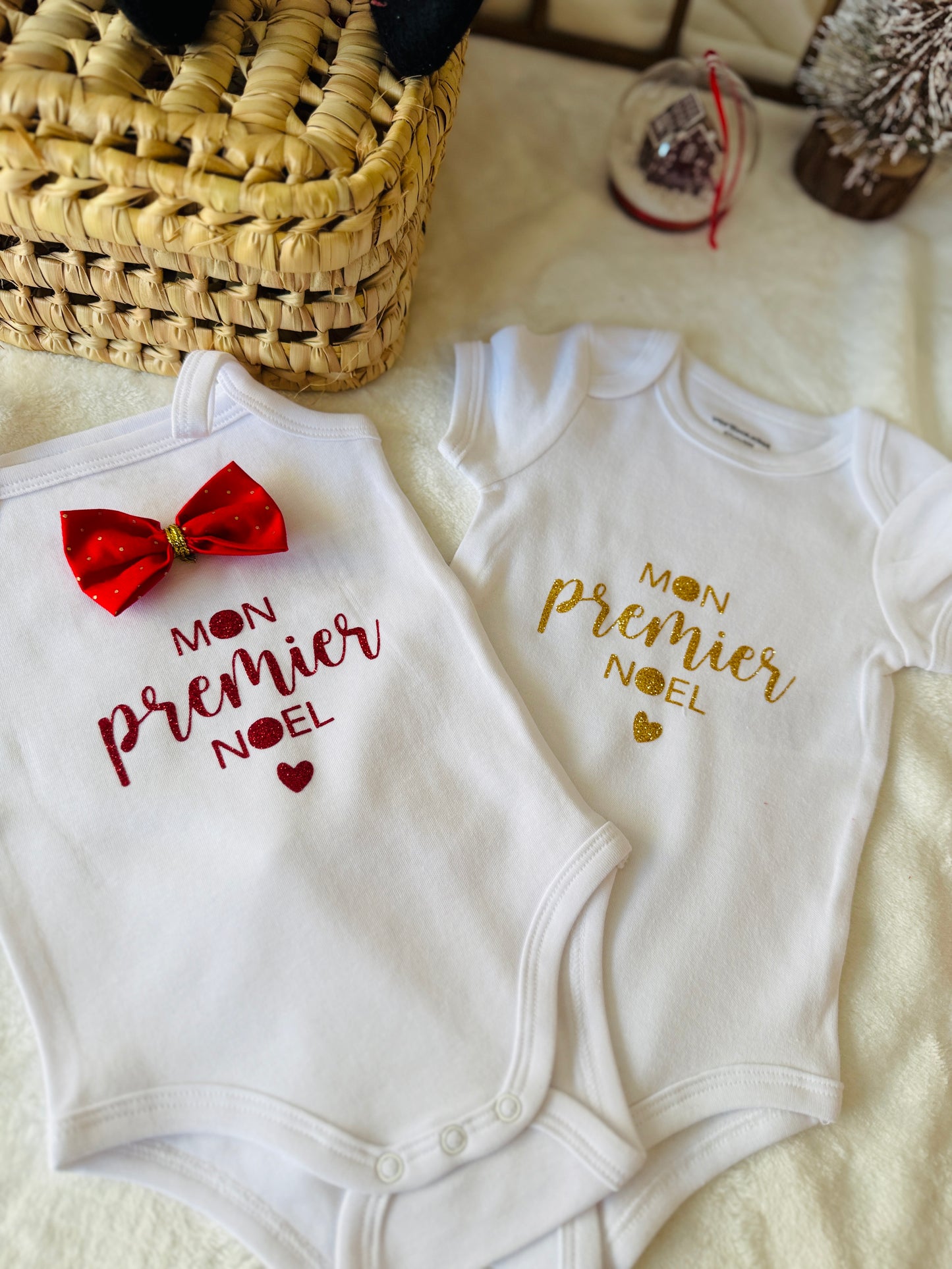 🎄 Body Bébé – “Mon Premier Noël” 🎄